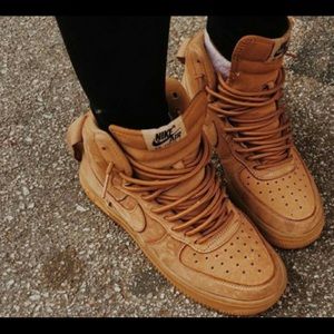 Air Force 1s high top (wheats)